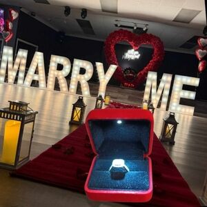 Stylish Engagement/Proposal Ring Box